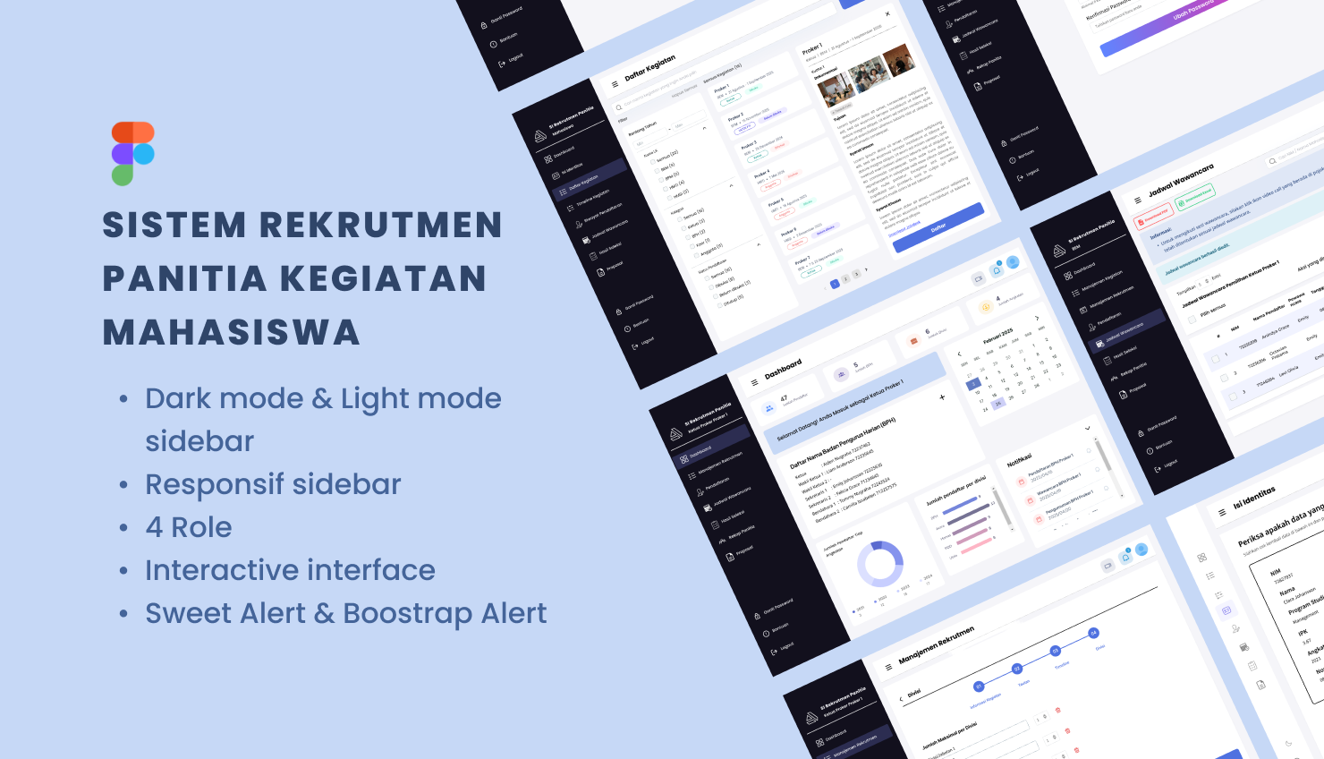 UI/UX Sistem Rekrutmen Panitia Kegiatan Mahasiswa
